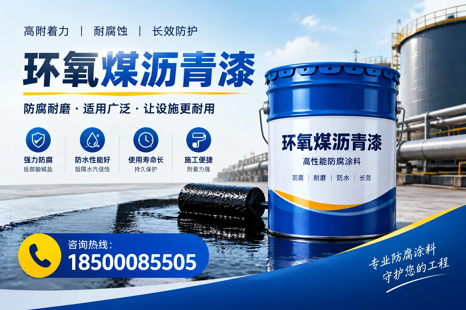 环氧煤沥青漆与其他涂料的对比分析,助力桥东企业决策